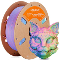 PLA Matte High-Speed Triple-Color Filament - 1.75mm±0.03mm (1kg) - Pink & green & blue