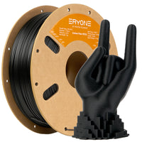 PETG e PETG in fibra di carbonio  Filamento  - 1,75 mm±0,03 mm (1 kg) - Carbon fibre - black