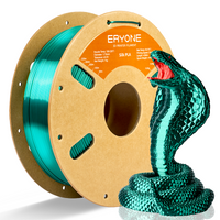 PLA di seta Filamento - 1,75 mm±0,03 mm (1 kg) - Green