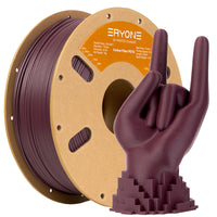 PETG e PETG in fibra di carbonio  Filamento  - 1,75 mm±0,03 mm (1 kg) - Carbon fibre - Purple red