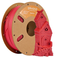 PLA  di legno Filamento - 1,75 mm±0,03 mm (1 kg) - Red