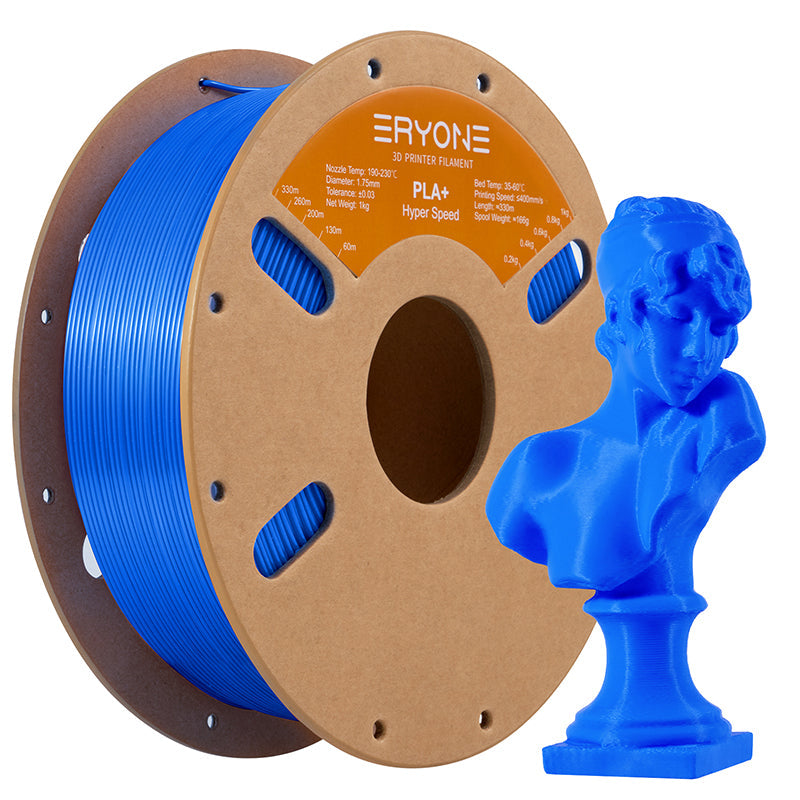 ERYONE High Speed PLA+ 3D Printer Filament, Dimensional Accuracy +/- 0.05 mm 1kg (2.2LBS)/Spool, 1.75mm