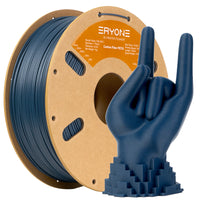PETG e PETG in fibra di carbonio  Filamento  - 1,75 mm±0,03 mm (1 kg) - Carbon fibre - blue