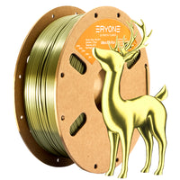 (Pre-sale)PLA All Series Filament，1kg (MOQ:20 Rolls,Mixable) - Ultra Silk-Bronze