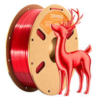 (Pre-sale)PLA All Series Filament，1kg (MOQ:20 Rolls,Mixable) - Ultra Silk-Red