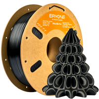 PLA Ultra Silk Filamento - 1,75 mm±0,03 mm (1 kg) - Black