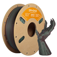 PLA Matte Gradient Dual-Color Filament - 1.75mm±0.03mm (1kg) - Rose Pink & Sage Green