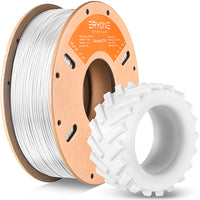 TPU Filament - 1.75mm±0.03mm (0.5kg & 1kg) - White-1kg
