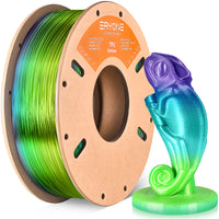TPU Rainbow Filament，1.75 mm±0.05 mm（0.5kg） - Sea glass rainbow