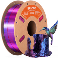 PLA Silk ad alta velocità a tre colori Filamento - 1,75 mm±0,03 mm (1 kg) - High Speed-Red&Blue&Green