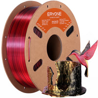 PLA Silk ad alta velocità a tre colori Filamento - 1,75 mm±0,03 mm (1 kg) - High Speed-Black&Red&Gold