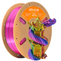 (Pre-sale)PLA All Series Filament，1kg (MOQ:20 Rolls,Mixable) - Triple-Color Silk-RED&YELLOW&BLUE