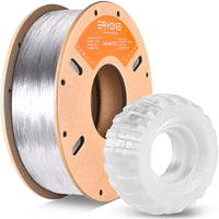TPU Filament - 1.75mm±0.03mm (0.5kg & 1kg) - Transparent