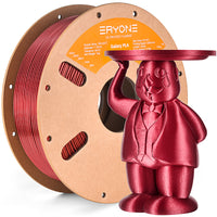 (Pre-sale)PLA All Series Filament，1kg (MOQ:20 Rolls,Mixable) - Galaxy Sparkly Glitter-Red