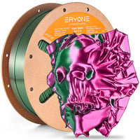 PLA Silk ad alta velocità bicolore Filamento - 1,75 mm±0,03 mm (1 kg) - High Speed-Red&Green