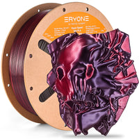 PLA Silk ad alta velocità bicolore Filamento - 1,75 mm±0,03 mm (1 kg) - High Speed-Black&Red