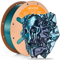 PLA Silk ad alta velocità bicolore Filamento - 1,75 mm±0,03 mm (1 kg) - High Speed-Dark Green&Black