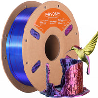 PLA Silk ad alta velocità a tre colori Filamento - 1,75 mm±0,03 mm (1 kg) - High Speed-Red&Yellow&Blue