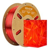 PETG ad alta velocità Filamento- 1,75 mm±0,03 mm (1 kg) - High speed-transparent red