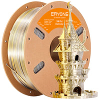 (Pre-sale)PLA All Series Filament，1kg (MOQ:20 Rolls,Mixable) - Silk Dual-Color-Gold&Silver