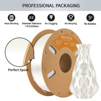 (Pre-sale)PLA All Series Filament，1kg (MOQ:20 Rolls,Mixable) - SILK-WHITE