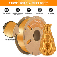 PLA di seta Filamento - 1,75 mm±0,03 mm (1 kg) - Gold