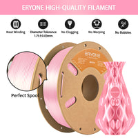 PLA di seta Filamento - 1,75 mm±0,03 mm (1 kg) - Pink