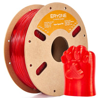 TPU ad alta velocità Filamento, 1,75 mm±0,03 mm (1 kg) - High speed-transparent red-1KG