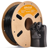 TPU ad alta velocità Filamento, 1,75 mm±0,03 mm (1 kg) - High speed-solid black-1KG