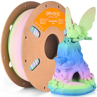 PLA Matte & Matte Rainbow Filament - 1.75mm±0.03mm (1kg) - Rainbow Watercolor five colors