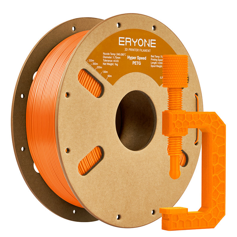 ERYONE High Speed PETG Filament, 1.75mm ±0.03mm Filament for 3D Printer, 1KG(2.2LBS)/ Spool