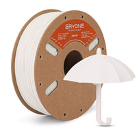 ASA Fiberglass Filament - 1.75mm±0.03mm (1kg) - White