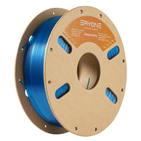 PETG e PETG in fibra di carbonio  Filamento  - 1,75 mm±0,03 mm (1 kg) - Transparent blue