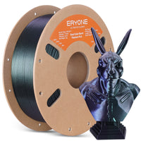PLA Burnt Titanium Dual-Color Filament - 1.75mm±0.03mm (1kg) - Green & Purple Blue