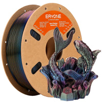 PLA Burnt Titanium Filament - 1.75mm±0.03mm (1kg) - Galaxy (Green & Blue & Rose Red)