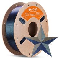 PLA Burnt Titanium Triple Color Filament - 1.75mm±0.03mm (1kg) - Blue & Gold & Green