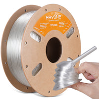 TPU 90A Flexible Filament - 1.75mm±0.03mm (1kg) - Transparent