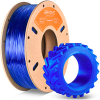 TPU Filament - 1.75mm±0.03mm (0.5kg & 1kg) - Transparent blue-1kg