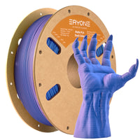 PLA Matte Gradient Dual-Color Filament - 1.75mm±0.03mm (1kg) - Blue&Purple