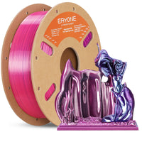 PLA Silk quadruplo ad alta velocità Filamento  - 1,75 mm±0,03 mm (1 kg) - Cold Flame Night Attack (Dark Purple & Magenta & Pink & Sky Blue)