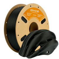 Nylon & Nylon-CF&GF(PA6 & PA12) Filament - 1.75mm±0.03mm (1kg) - Black (PA12-GF)-1KG