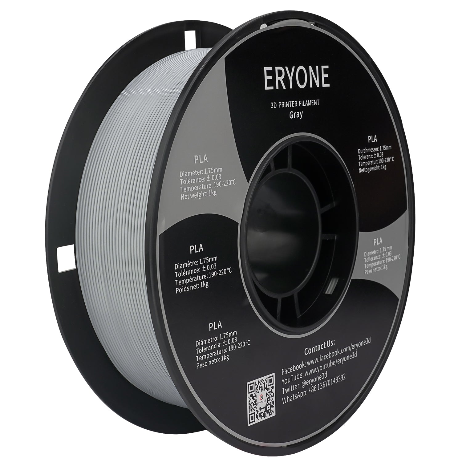 ERYONE filament +FREE SHIPPING(can mix filament,MOQ 10 rolls)