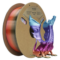 PLA Silk Rainbow Filamento - 1,75 mm±0,03 mm (1 kg) - Candy