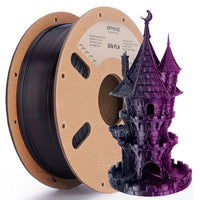 (Pre-sale)PLA All Series Filament，1kg (MOQ:20 Rolls,Mixable) - Silk Dual-Color-Black & Rose