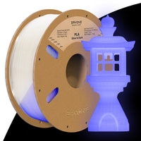 PLA Green Grow in the dark Filamento - 1,75 mm±0,03 mm (1 kg) - Blue