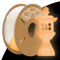 (Pre-sale)PLA All Series Filament，1kg (MOQ:20 Rolls,Mixable) - Luminous Orange-yellow PLA