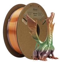 PLA Silk Rainbow Filamento - 1,75 mm±0,03 mm (1 kg) - Macaron