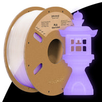 (Pre-sale)PLA All Series Filament，1kg (MOQ:20 Rolls,Mixable) - Luminous Purple PLA