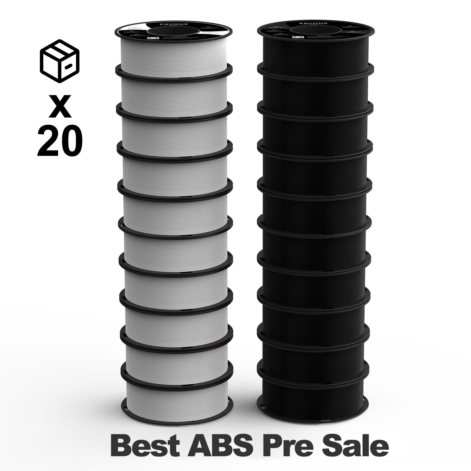 Pre-sale Filament ABS ERYONE pour imprimante 3D 1.75mm, précision dime –  it.eryone3d