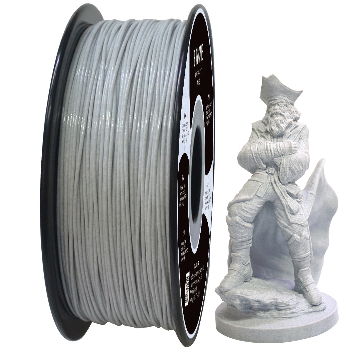 ERYONE Marble PLA Filament 1.75mm, filamento di stampa 3D PLA per stampante 3D FDM/penna, 1kg 1 Spool
